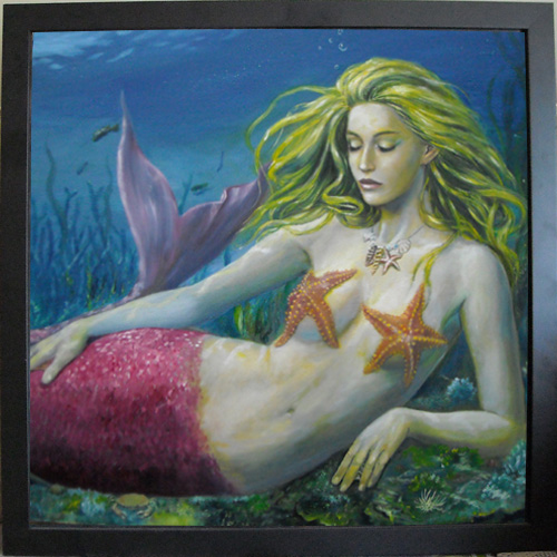 maroon mermaid
